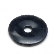 Blauquarz - Donut, 40 mm