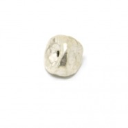 Dreieck mattiniert - hammerschlag, 925 Silber, 16x16x16mm