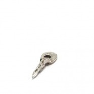 Freeform african traditional - patiniert, 925 Silber, 26x9mm