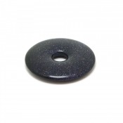 Goldfluss lila blau - Donut, 40 mm