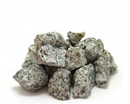 Granit grau - Rohsteinchips, 1000 Gramm, 25 - 65 mm