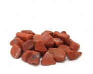 Jaspis rot - Rohsteinchips gerundet, 1000 Gramm, 40 - 70 mm