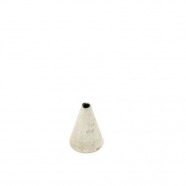 Kegel geschlossen, 925 Silber, 15x10mm