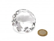 Kristall - Diamant aus Glas, 60 mm klar