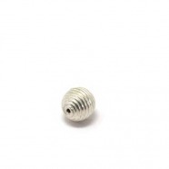 Kugel african traditional - satiniert, 925 Silber, 11mm