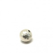 Kugel antik/ pentagondo - mattiniert, 925 Silber, 16mm