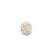 Kugel granulat - mattiniert, 925 Silber, 12mm