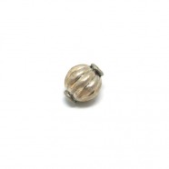 Kugel india/ traditional - patiniert, 925 Silber, 12mm