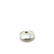 Linse gerundet, 925 Silber, 15x6mm