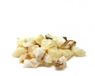 Onyxmarmor wei�/gelb - Rohsteinchips, 750 Gramm, 45...