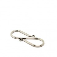 S-Haken, 925 Silber, 50x16x1,7mm