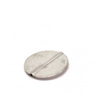 Scheibe african, 925 Silber, 25x1mm