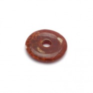 Schlangenjaspis - Donut, 40 mm