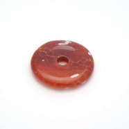Schlangenjaspis - Donut, 45 mm