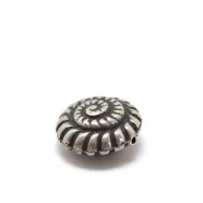 Schnecke antik grob - beidseitig gew�lbt, 925...