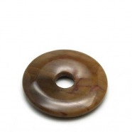 Versteinertes Holz - Donut, 35 mm