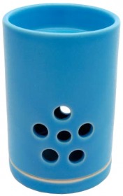 Duftlampe Shine aus hochwertiger Keramik, blau