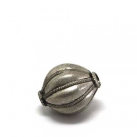 Olive india/ traditional - patiniert, 925 Silber, 22x18mm